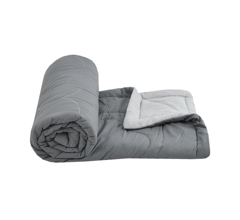 FRESH FROM LOOM FRESH FROM LOOM Summer Collection Solid Plain Micro Fibre Comforter Premium Reversible Dohar Double Weaved Quilt Double Bed Light Duvet Skin Friendly 90x100 in TC 200  - Image 1