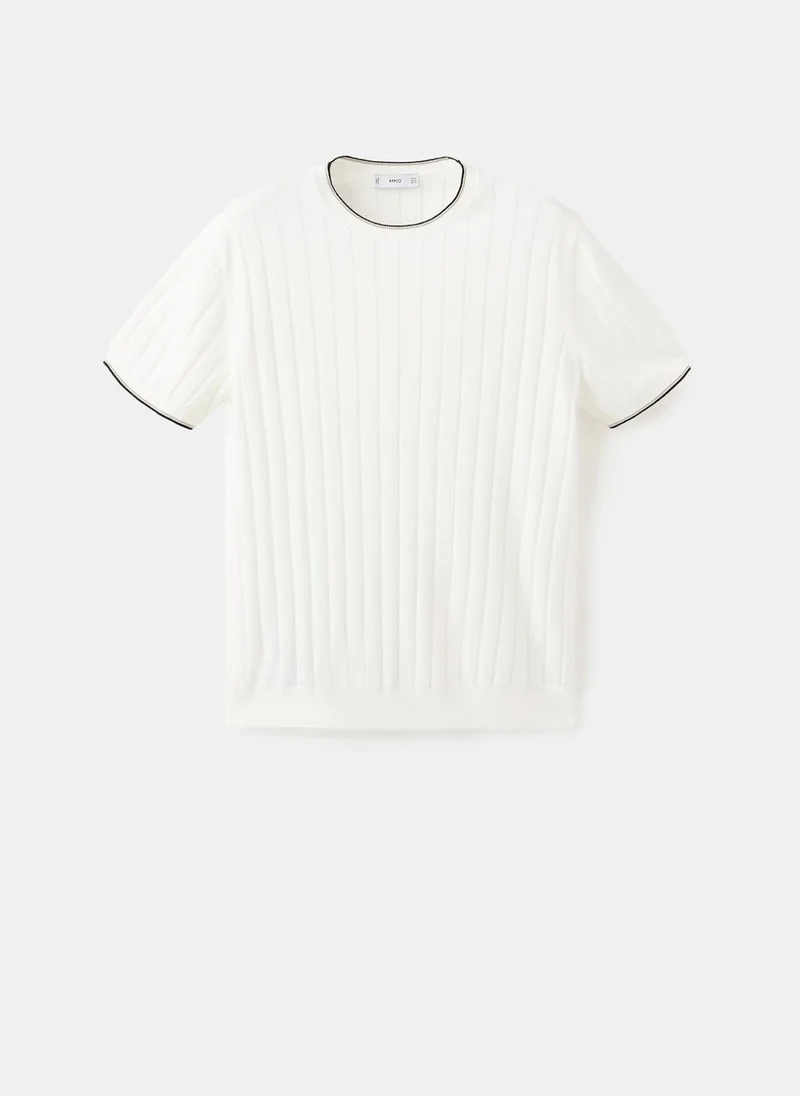 Mango Man  Fine Jersey 100% Cotton T-Shirt for Men | Best Price UAE