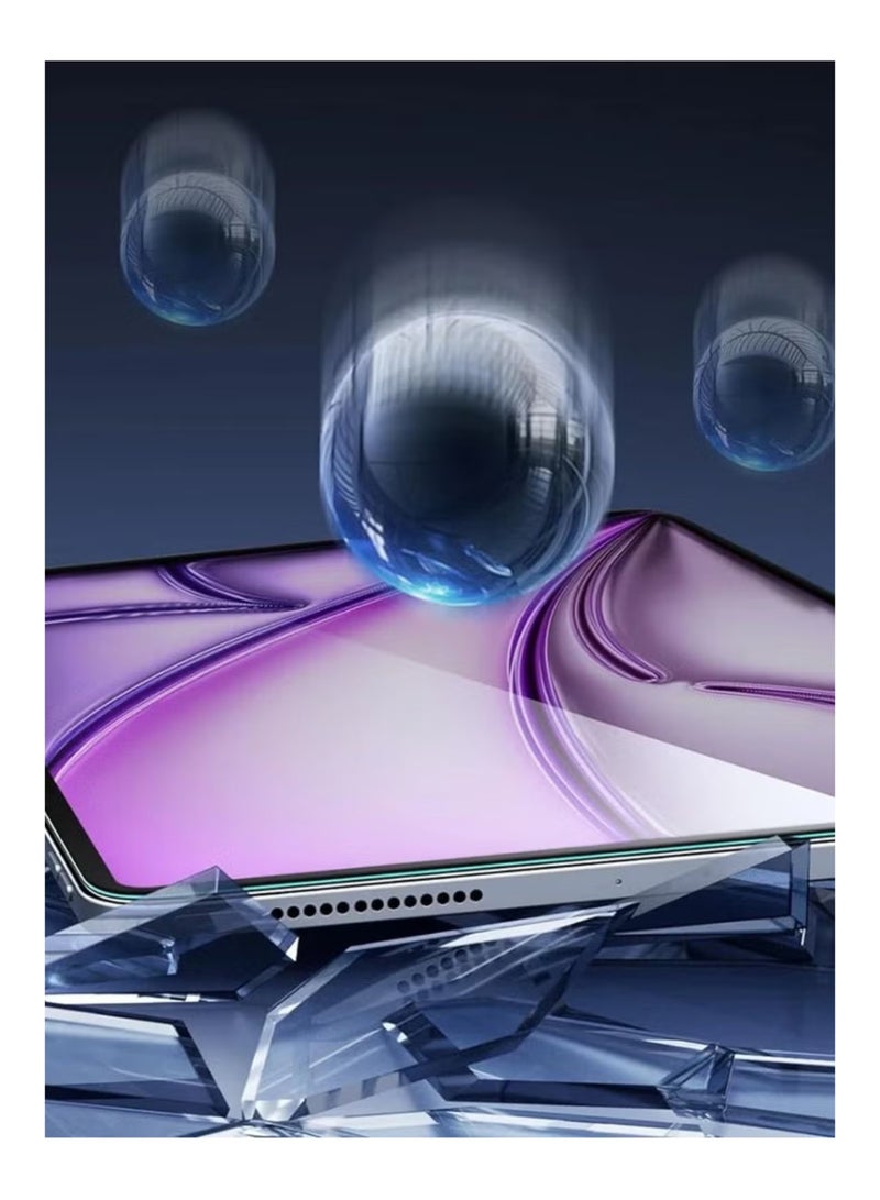 واقي شاشة زجاجي مقوى ممتاز لجهاز iPad Air 2024 (الجيل السادس) M2 مقاس 13 بوصة مع غراء كامل لجهاز iPad Air 2024 (الجيل السادس) M2 مقاس 13 بوصة - Image 4