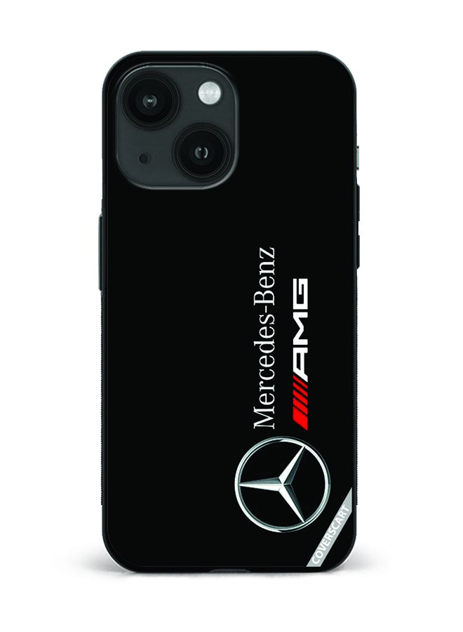 COVERSCART Protective Case Cover For Apple iPhone 14 Mercedes Design Black