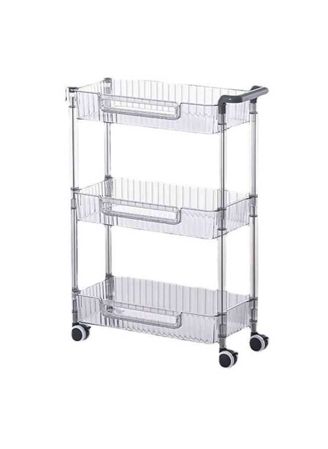 NKX Versatile 3 Layered Rectangular Shaped Floor-standing Fruit and Vegetable Storage Rack  - Image 3