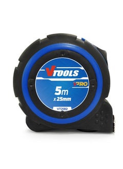 5M Self-Lock Measuring Tape With Magnetic Tip Hook