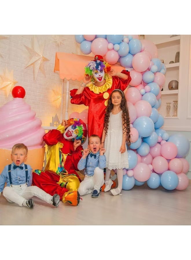 Blue Balloons 12 inch, 50 Pack Light Blue Latex Party Balloons Helium Quality for Birthday Graduation Baby Shower Gender Reveal Party Wedding Decorations (with Blue Ribbon) - Image 3