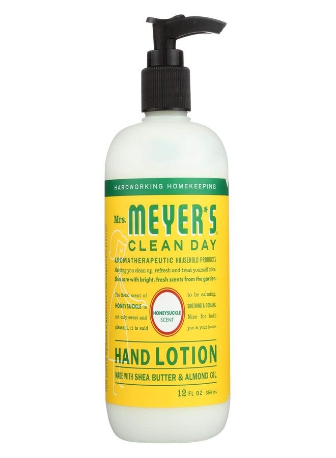 Mrs. Meyer's Mrs.Meyers Clean Day Hand Lotion - Honeysuckle - Case of 6-12 Fl Oz - Image 1