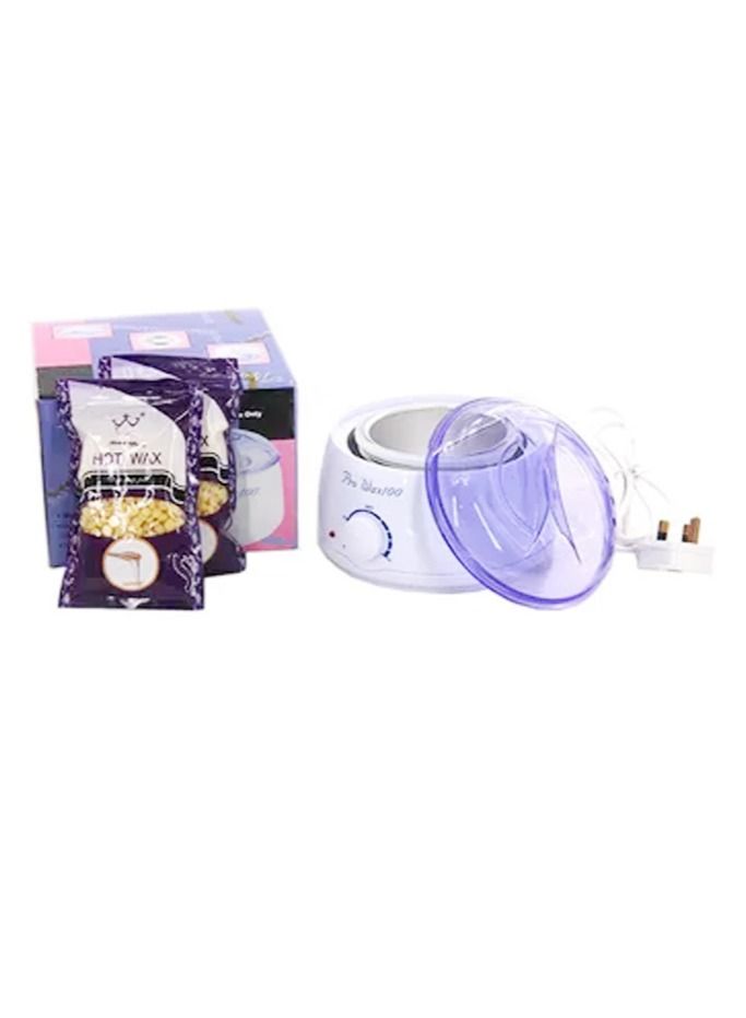 Prowax 100 Wax Machine White With Two Bags Wax - Image 1