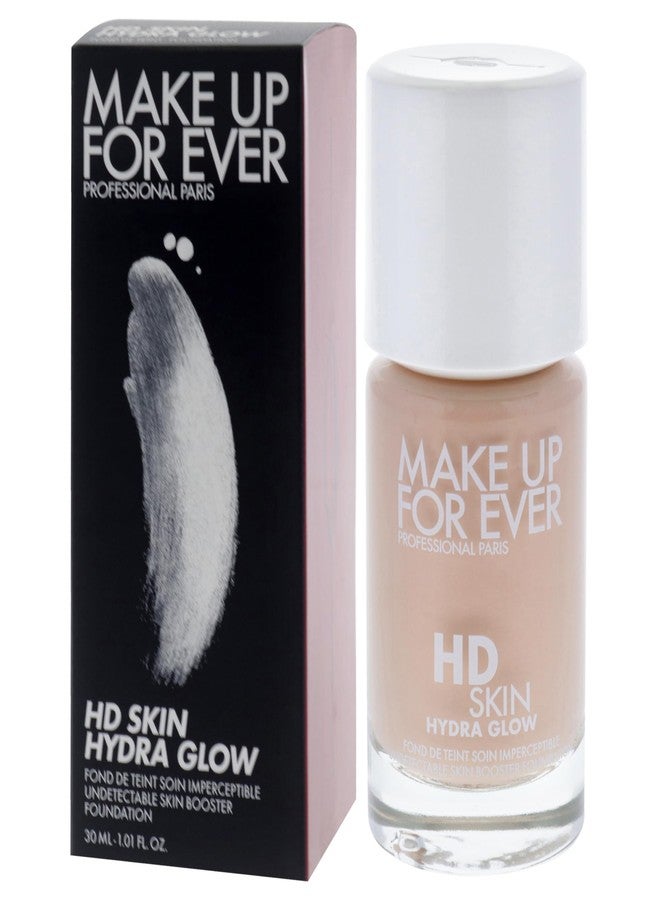 MAKE UP FOR EVER HD Skin Hydra Glow - 1R12 Cool Ivory by Make Up For Ever for Women - 1 oz Foundation - Image 4