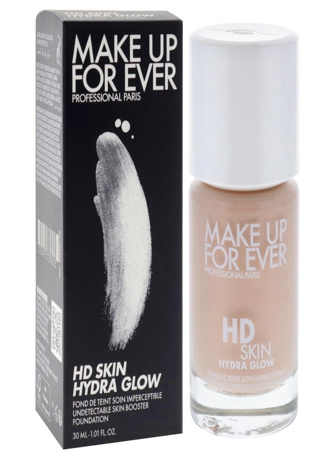 MAKE UP FOR EVER HD Skin Hydra Glow - 1R12 Cool Ivory by Make Up For Ever for Women - 1 oz Foundation - Image 3