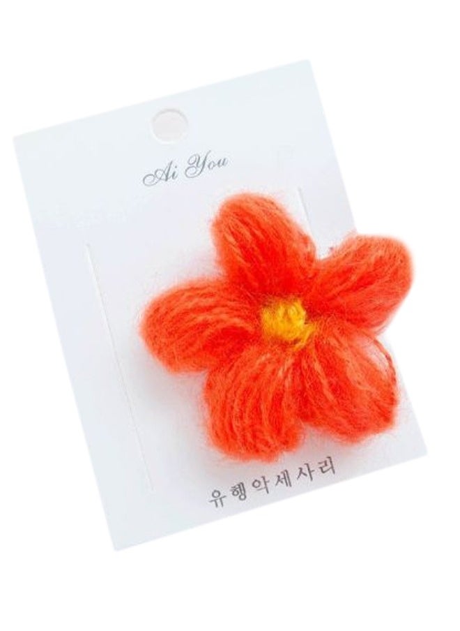 Generic Floral Design Hair Clip 