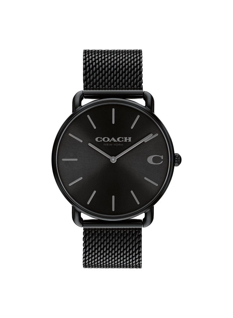 Coach Two-Hand for Men  Collection with Black Stainless Steel Bracelet - 14602720 - Image 4