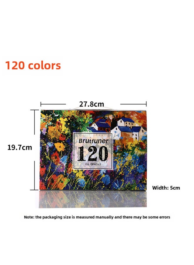 Brutfuner This Model 120 Color Color Pencil 180 Color Lead Oily Water Soluble Color Lead Comic Brush Color Pen Graffiti Gift - Image 1