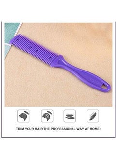YOSOO Hair Cutter Comb Dual Side Haircut Scissor Hair Cutting Trimming Comb With Stainless Steel Blade Hair Grooming Shaper Tool For Long Or Short Hair (1)  - Image 3