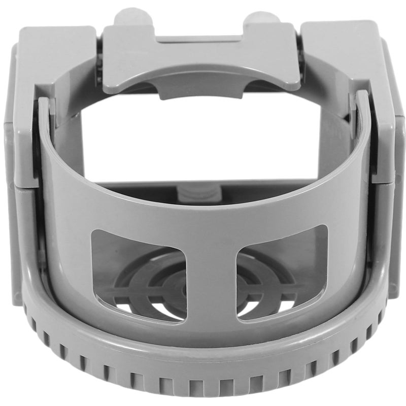 Gray Car Air Vent Cup Holder for Water Bottles and Coffee Cups Sturdy Mount Travel Driving - Image 2