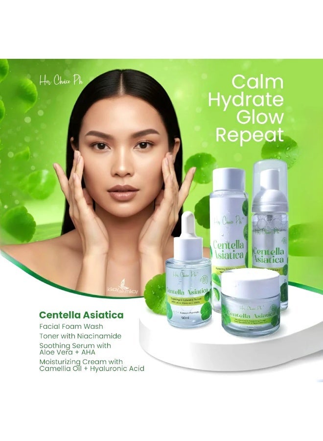Her Choice Ph Centella Asiatica Complete Beauty Collection – Moisture-Rich Skincare Essentials Elevate your beauty routine with a premium skincare set that delivers hydration, nourishment, and skin-re