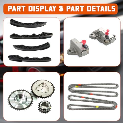 DAYSYORE Timing Chain Kit Fits for Subaru-BRZ Forester Impreza Wrx XV Crosstrek 2.0L, for Scion FR-S 2.0L Engine Timing Chain Set - Image 5