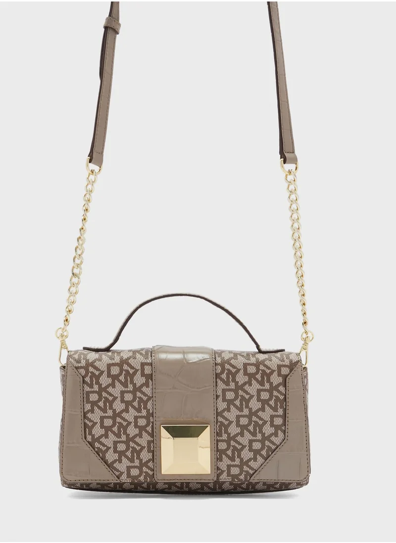 DKNY Heather Top Handle Crossbody
