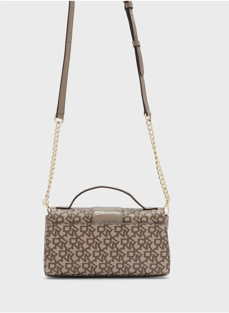 DKNY Heather Top Handle Crossbody