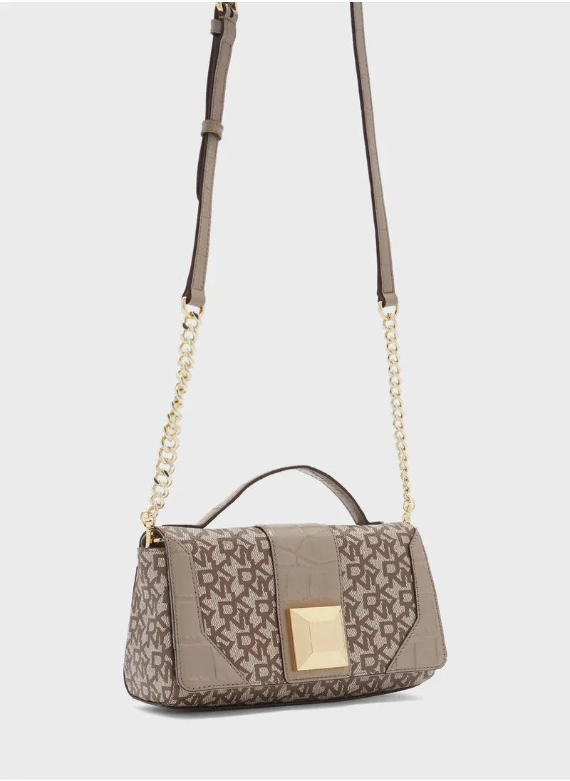 DKNY Heather Top Handle Crossbody