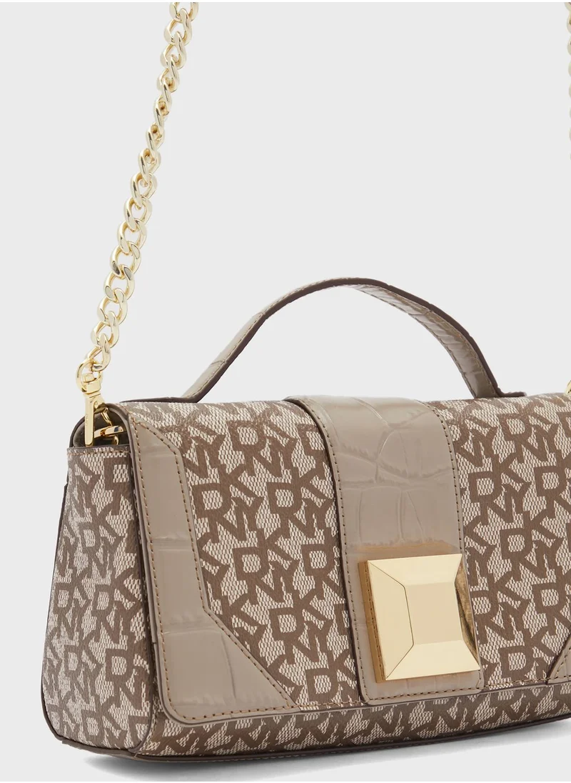 DKNY Heather Top Handle Crossbody