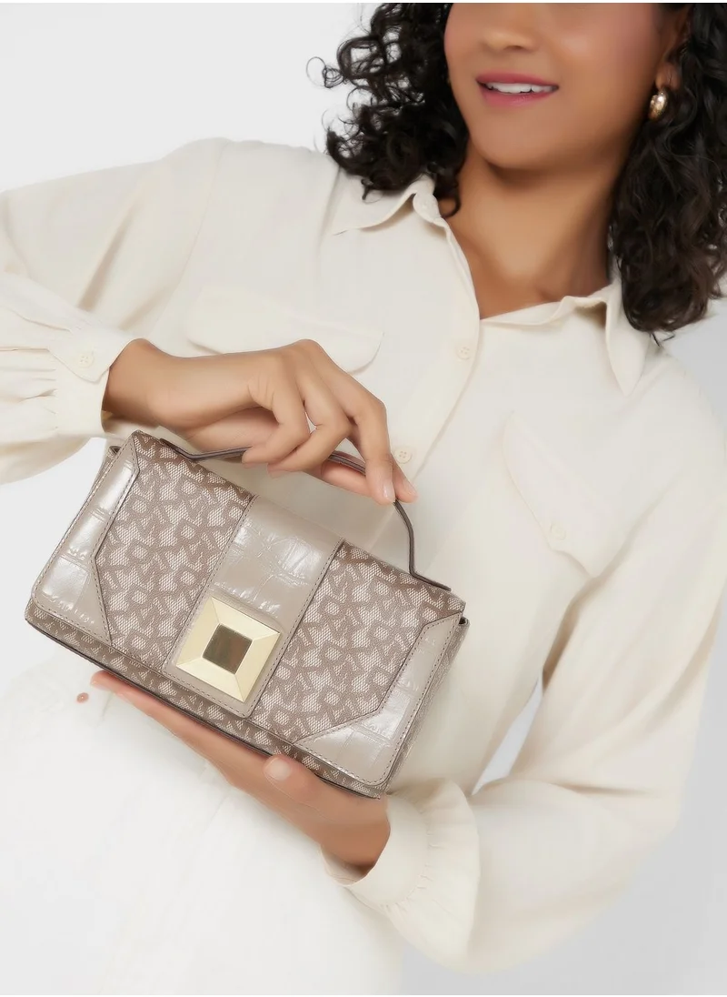 DKNY Heather Top Handle Crossbody