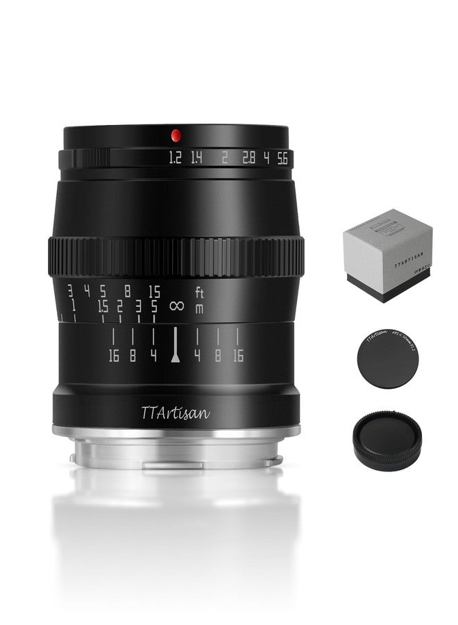 TTArtisan 50mm F1.2 APS-C Large Aperture Manual Focus Lens for Leica L Mount Camera Like Leica T TL CL TL2 for Sigma FP APS-C Mode - Image 1