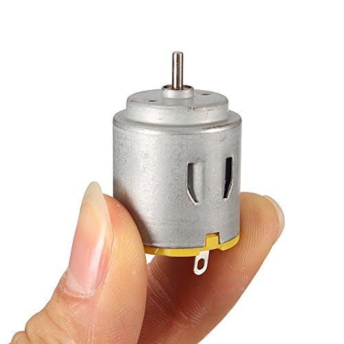 pgsa2z™ 5 pcs 3-6v micro r260 dc motor for diy toy four-wheel scientific experiments- Multi color - Image 2