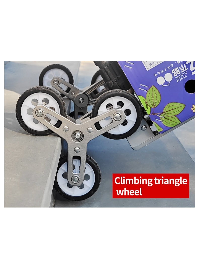 Visio Portable Folding Trolley with Stair-Climbing Wheels – Lightweight and Easy to Store  - Image 4