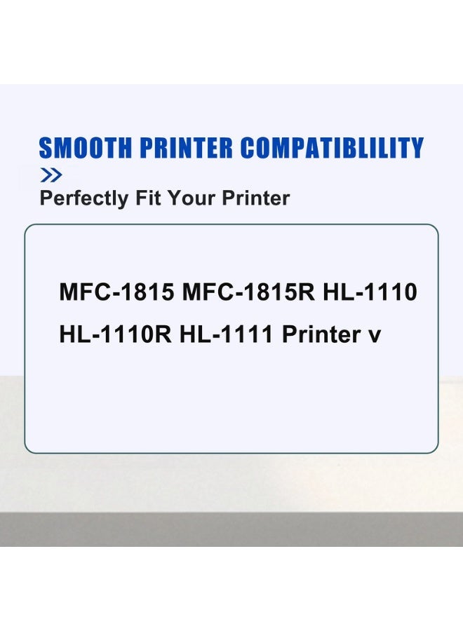TN-1000 Compatible Black Toner Cartridge 1-Pack for HL-1110 HL-1210W DCP-1510 DCP-1610W MFC-1810 MFC-1815 MFC-1910W - Image 2
