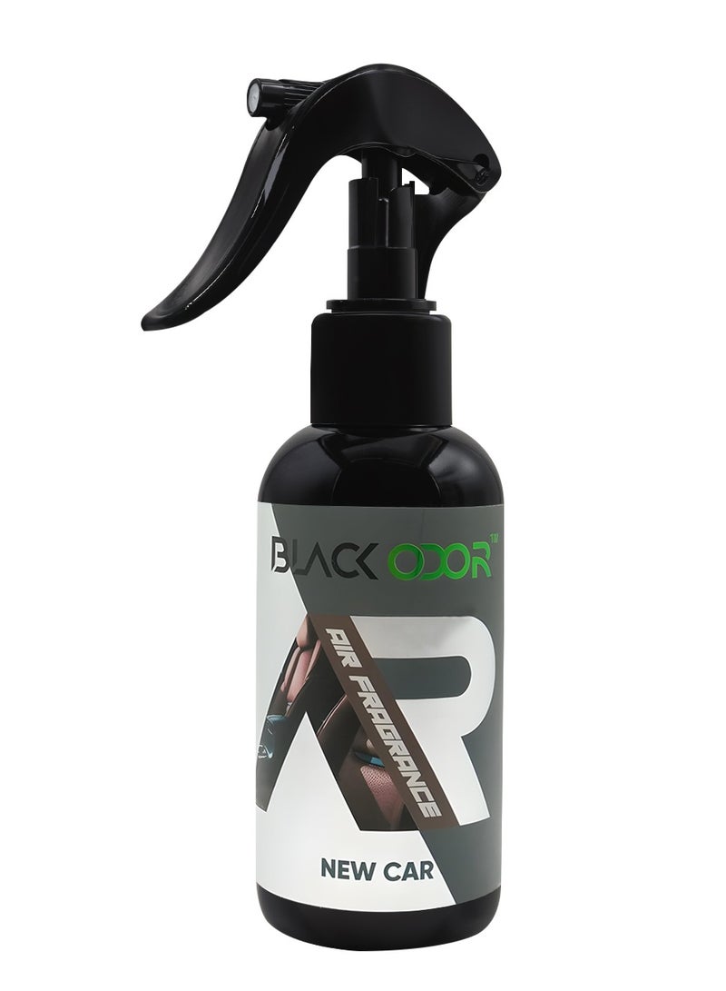 بخاخ معطر جو برائحة سوداء - رائحة سيارة جديدة، 120 مل غير سام وقائم على الزيوت العطرية - Image 1