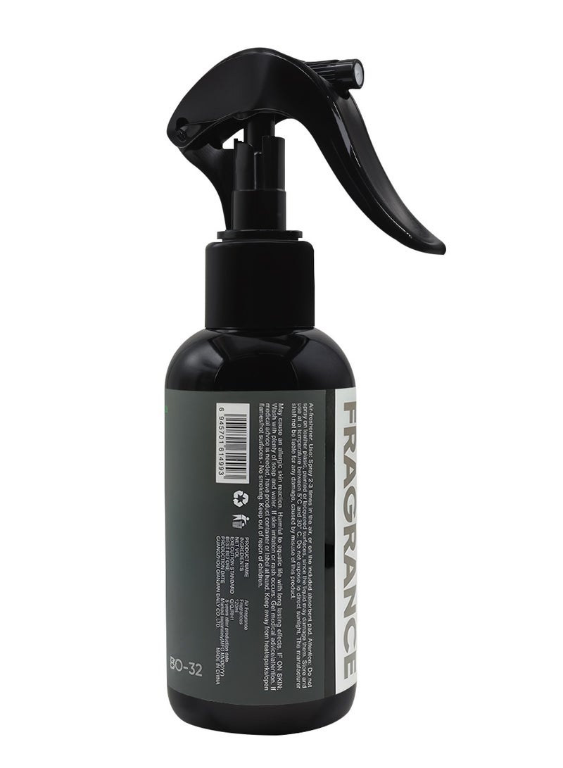 بخاخ معطر جو برائحة سوداء - رائحة سيارة جديدة، 120 مل غير سام وقائم على الزيوت العطرية - Image 2