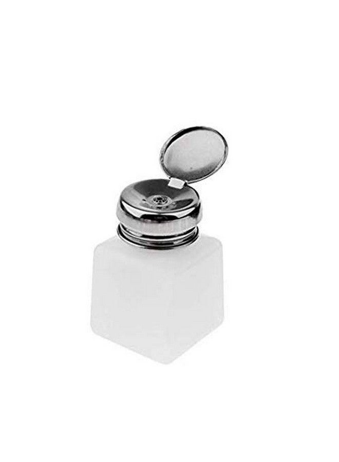 DNHCLL 100Ml Metal Cap Push Down Empty Bottle Dispenser For Nail Polish Remover Pump Dispensers Empty Plastic Bottle With Lock Pump Head For Lip Eye Makeup Remover - Image 1
