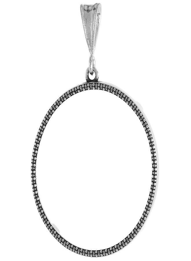 سابرينا سيلفر عملة فضية إسترلينية مكسيكية من فئة 1 بيزو، بإطار 34 مم، ظهر شوكي، حافة وهمية. العملة غير متضمنة. - Image 2