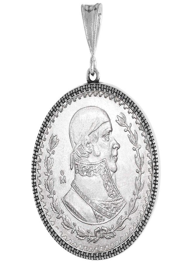 سابرينا سيلفر عملة فضية إسترلينية مكسيكية من فئة 1 بيزو، بإطار 34 مم، ظهر شوكي، حافة وهمية. العملة غير متضمنة. - Image 1