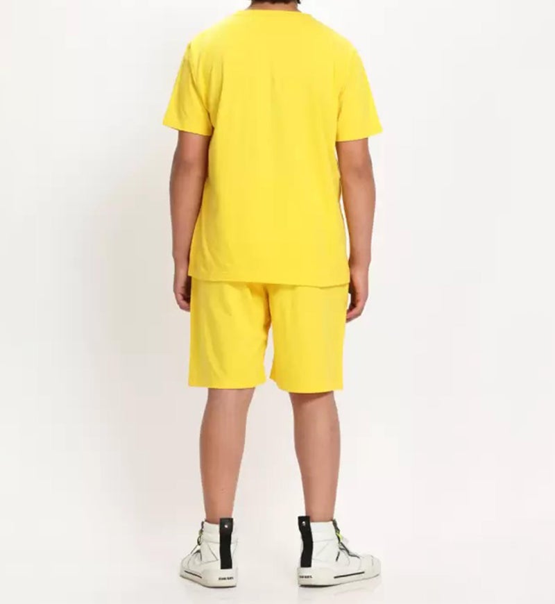 KYDA KIDS® Boys 100% Pure Combed Cotton Co-ord Clothing Set Premium Printed T-Shirt & Shorts | Relaxed Fit Summer Outfit for Kids - Image 2