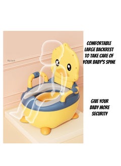 Arabest Baby Potty Training Seat, Potty Toilet Trainer with Handles, Toddler Kids Potty Chair with High Back Support  Lid Removable Potty Pot Pink  - Image 4