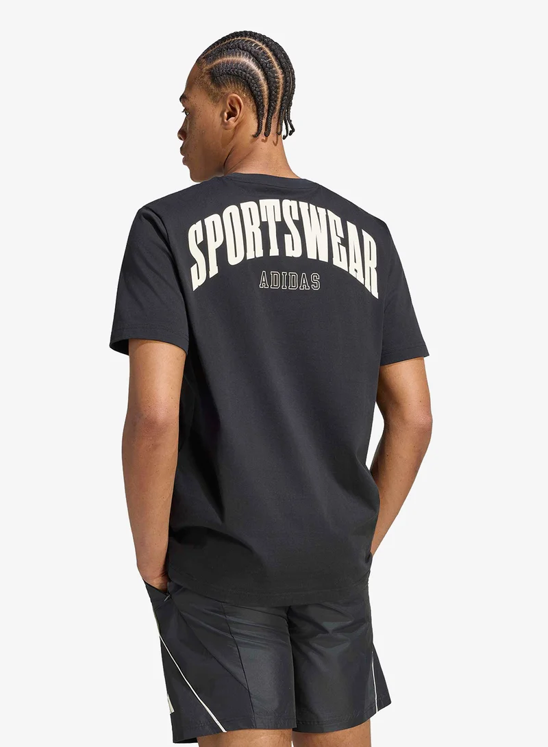 Adidas Stadium Collegiate Graphic T-Shirt