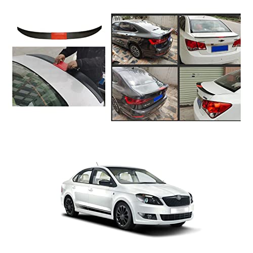 PRIKNIK Spoiler Three Part Adjustable Trimmable Car Spoiler Car Lip Spoiler with Dual Adhesive Tape Compatible with R-apid - Image 3