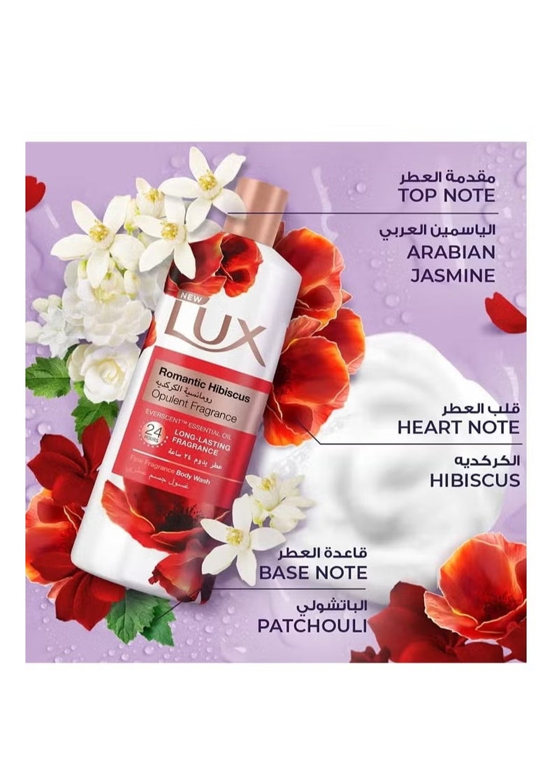 Lux Romantic Body Wash HibiscUS For 24 Hours Long Lasting Fragrance 500 Ml - Image 3