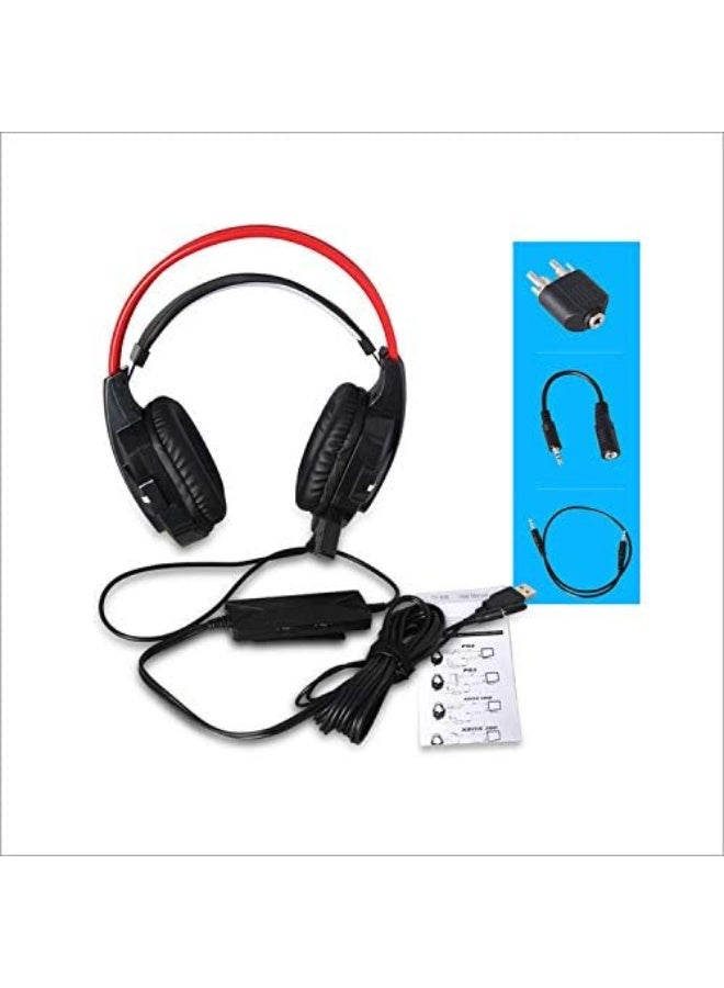 DOBE TY-836 USB Wired Multi-Function Gaming Headphones – Compatible with PS4 Slim Pro, PC, Xbox One S, Xbox 360 - Image 2