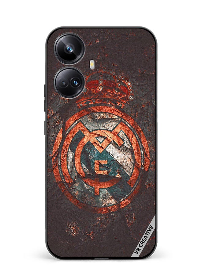 VR CREATIVE Protective Case Cover For Realme 10 Pro Plus Real Madrid Cake Design Multicolour - Image 1