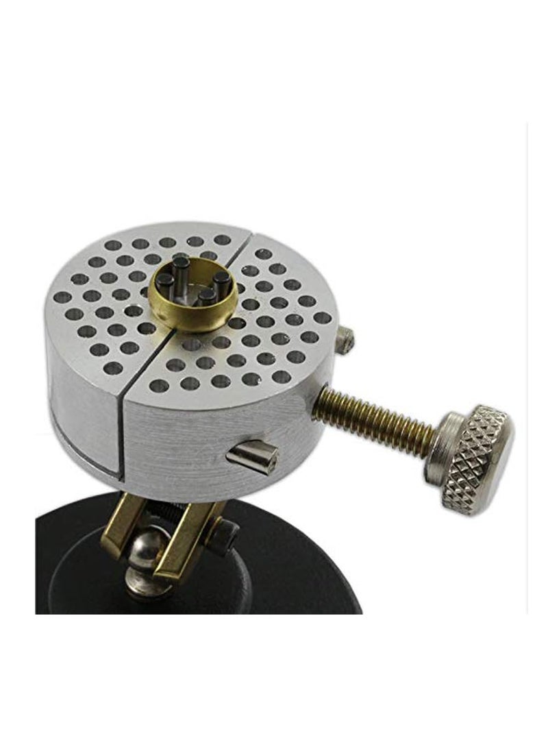 LUXURO LUXURO Work Holder Peg Clamp on Base Jewelers Engravers Revolving Bench Tool  - Image 4