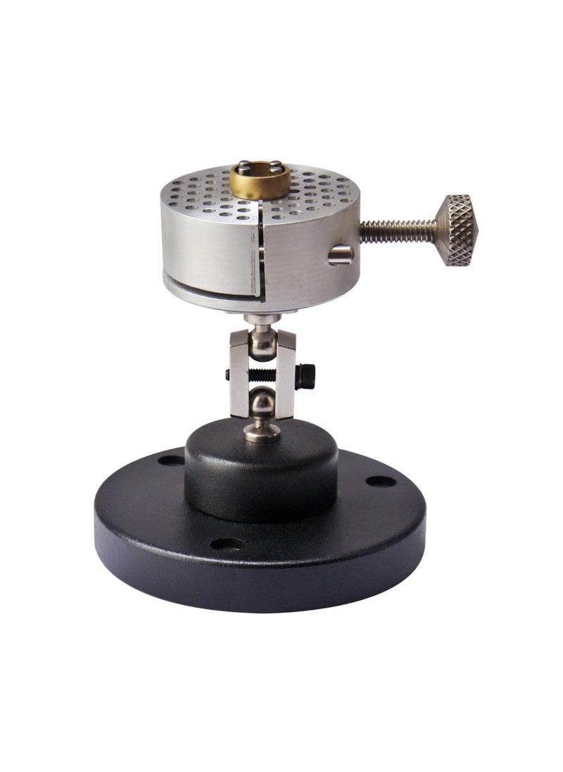 LUXURO LUXURO Work Holder Peg Clamp on Base Jewelers Engravers Revolving Bench Tool  - Image 1