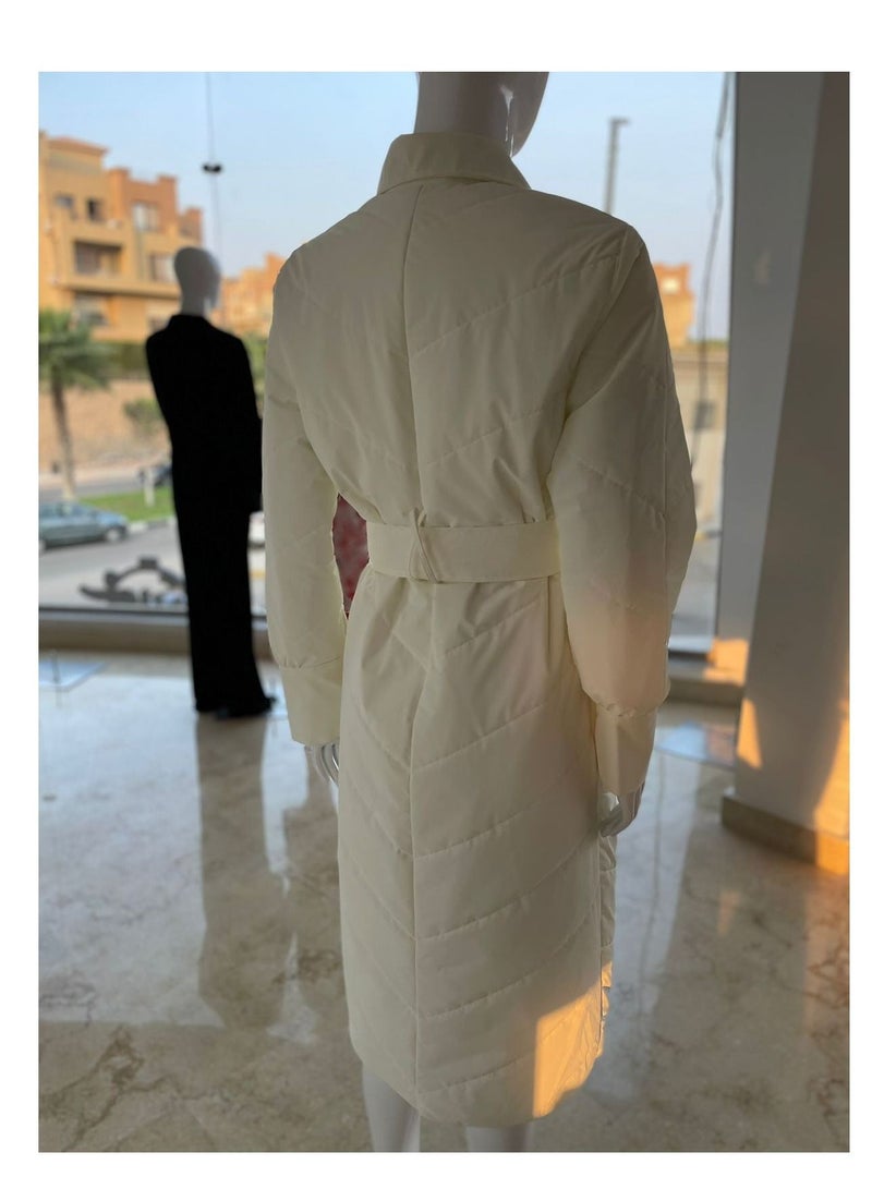 long coat for women winter warm  - Image 3