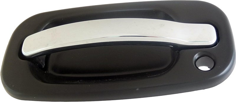 Dorman 80550 Front Driver Side Exterior Door Handle for Cadillac Models - Chrome Lever with Black Housing - Image 2