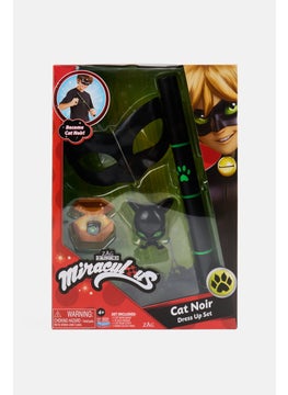 ZAG Heroez Miraculous Cat Noir Dress Up Set, Black  - Image 1