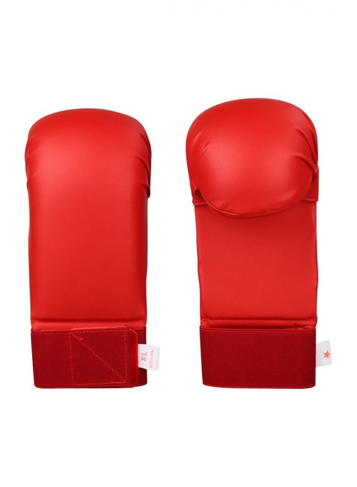 Generic Karate Gloves Red color All Sizes  - Image 1