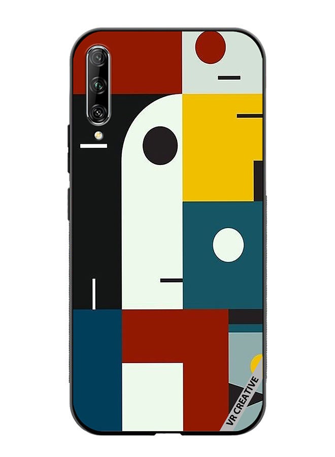VR CREATIVE Protective Case Cover For Huawei Nova Y9S Bauhaus Age Design Multicolour - Image 1