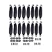 sea jump 16PCS Propeller for HS175D HT50 X500pro X650 Z6pro W3 F11MINI F7MINI V11MINI Aerial Photography Folding Quadcopter Spare Parts for RC Drone Blades - Image 3