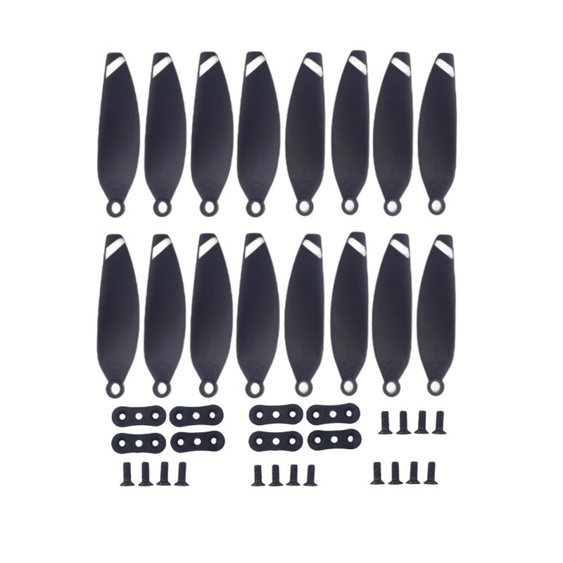 sea jump 16PCS Propeller for HS175D HT50 X500pro X650 Z6pro W3 F11MINI F7MINI V11MINI Aerial Photography Folding Quadcopter Spare Parts for RC Drone Blades - Image 2