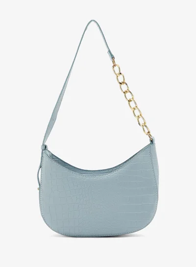 ELLA Croc Shoulder Bag
