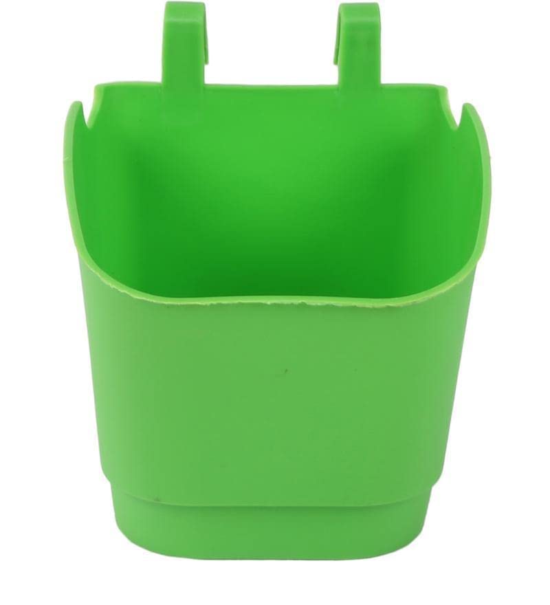CAPPL Plastic Vertical Garden - Wall Hanging Pot (5 Inch, 12 Pots, Green) - Image 3